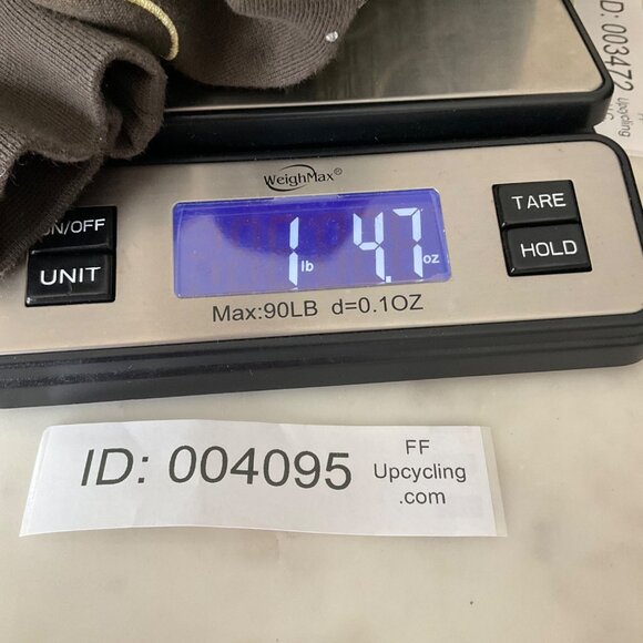 VTG Cowgirl Hardware Large Y2K Brown Sweatshirt Hoodie Embroidered Cross Roses - Picture 12 of 12